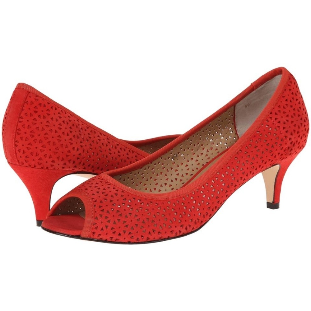 Vaneli Peep Toe Pumps